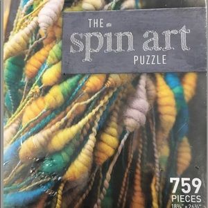 The Spin Art Puzzle 759 Pieces Interweave New